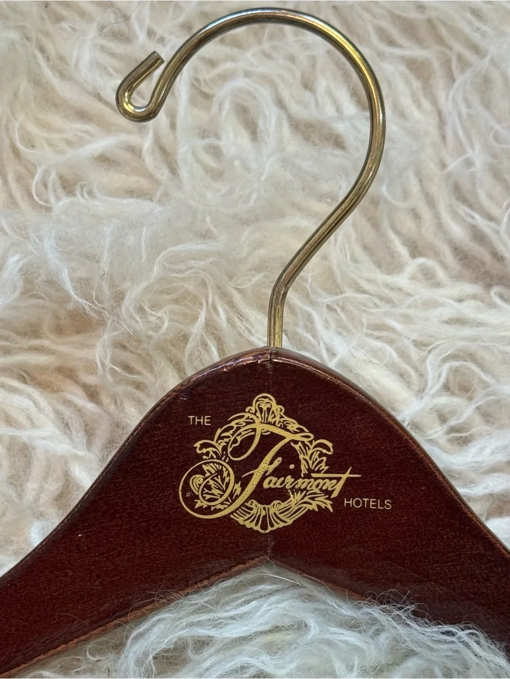 Lot of 3 Vintage Hotel Hangers -- Abbey Victoria, Fairmount, Sheraton